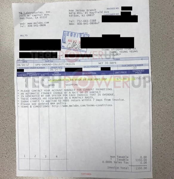 Розничные продавцы получают карты Vega по существенно большей цене, нежели рекомендуемая