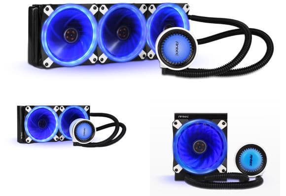 Серия систем жидкостного охлаждения Antec Mercury включает модели Mercury 120, Mercury 240 и Mercury 360