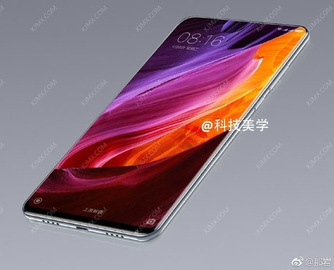 Смартфон Xiaomi Mi Mix 2 ожидается в продаже 12 сентября