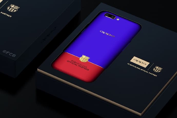 Смартфон Oppo R11 FC Barcelona Edition нацелен на фанатов «Барсы»