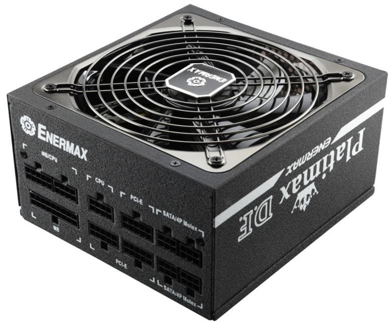 Вентиляторы в блоках питания Enermax Platimax D.F. включаются только при превышении определенного порога температуры