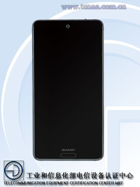 Характеристики и изображения смартфона Sharp Aquos S2 подтверждены TENAA
