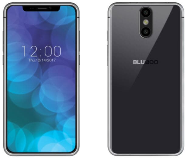 Клон iPhone X в исполнении Bluboo получит аккумулятор емкостью 5500 мА•ч и аналог системы Face ID