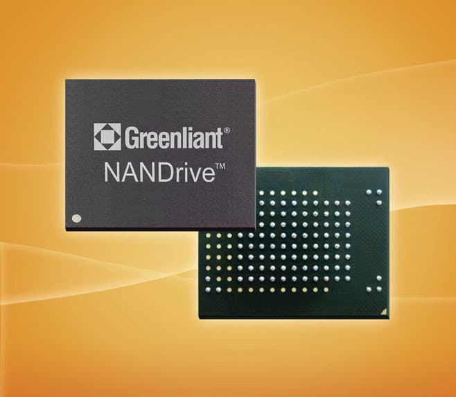 Накопители Greenliant NANDrive GLS85VM соответствуют спецификации e.MMC 5.1