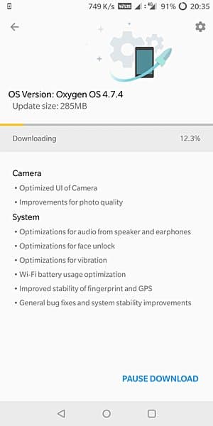 Разработчики улучшили работу камеры смартфона OnePlus 5T