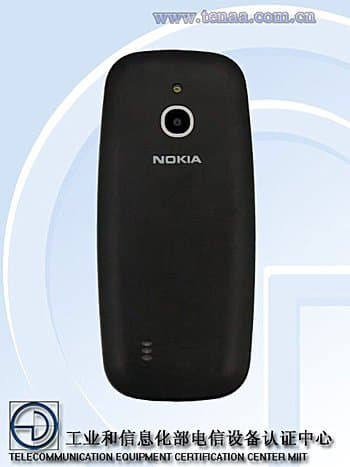 Телефон Nokia 3310 4G (TA-1077) замечен в базе TENAA