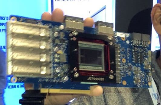 Плата была показана на мероприятии NIPS 2017