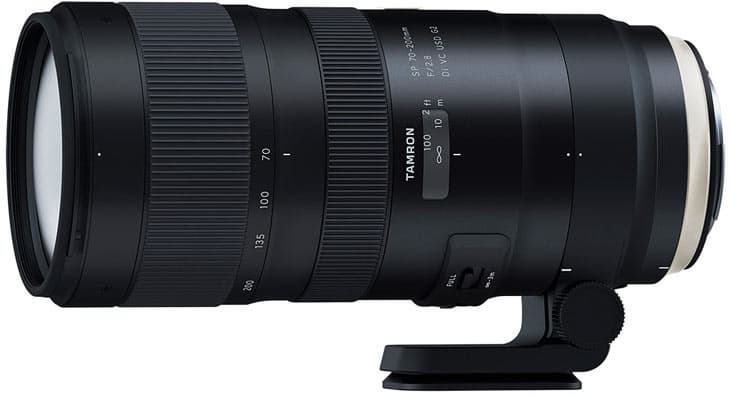 Эффективность стабилизатора Tamron SP 70-200mm F/2.8 Di VC USD G2 производитель оценивает в пять ступеней экспозиции