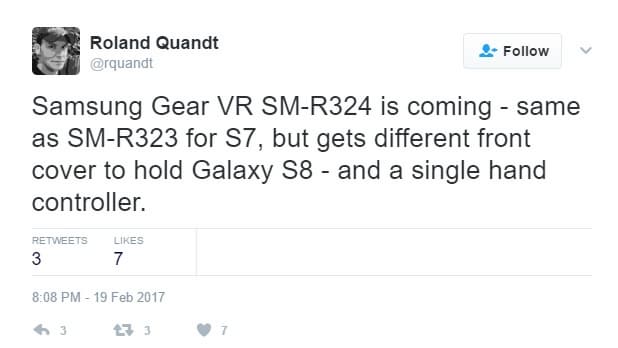 Шлем Samsung Gear VR 2 получит контроллер для одной руки