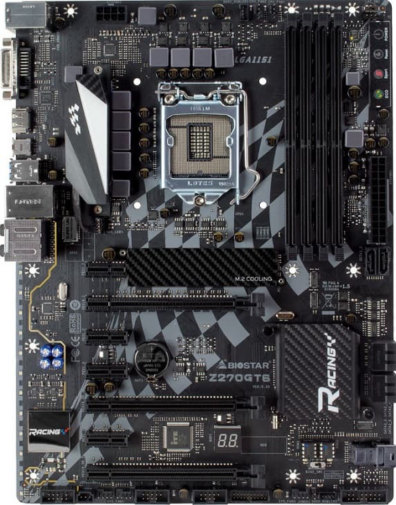 Платы Biostar Racing Z270GT6 и Z270GT4 совместимы со светодиодами типа SMD 5050 