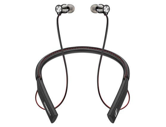 Внутриканальные наушники Sennheiser HD 1 In-Ear Wireless подключены к «ошейнику»