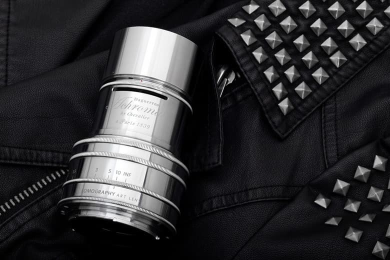 Оптическая схема объектива Lomography Daguerreotype Achromat 2.9/64 включает два элемента в одной группе