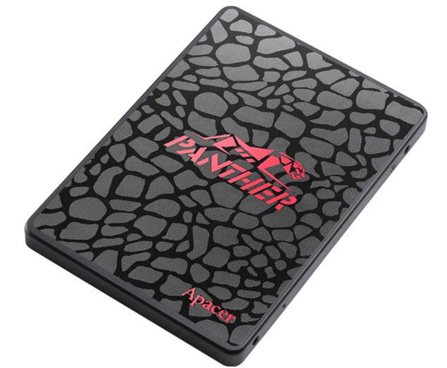 Накопители Apacer AS350 Panther пока не могут похвастаться многообразием емкостей