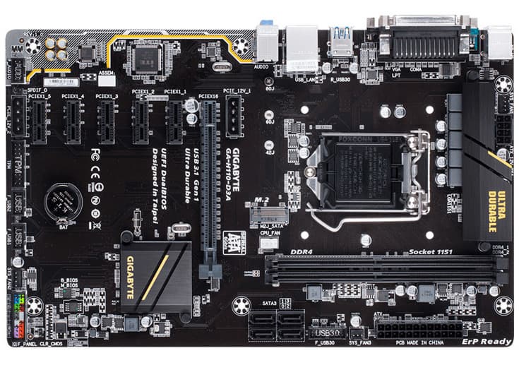 Ожидается, что плата Gigabyte H110-D3A будет стоить не больше $70