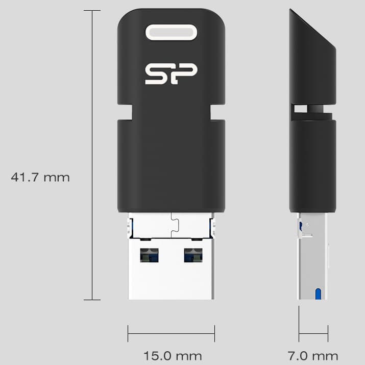 Накопитель Mobile C50 выпускается объемом 32, 64 и 128 ГБ