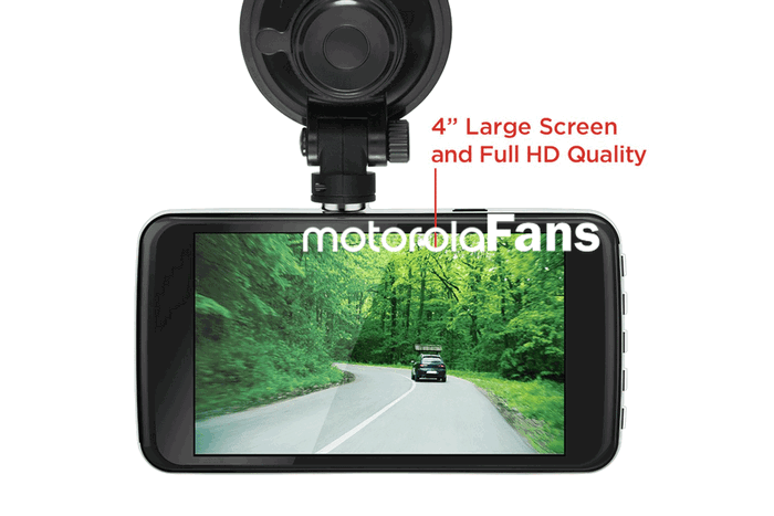 Четырехдюймовый видеорегистратор Motorola оценен в $99