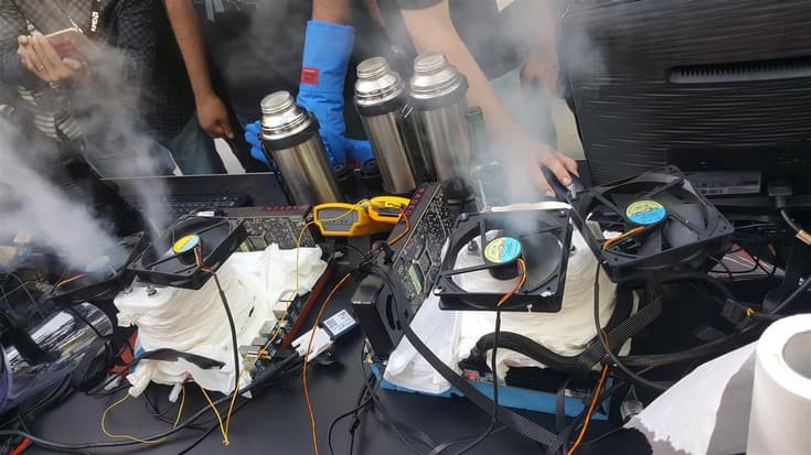 Ryzen Threadripper 1950X смог работать на частоте свыше 5 ГГц