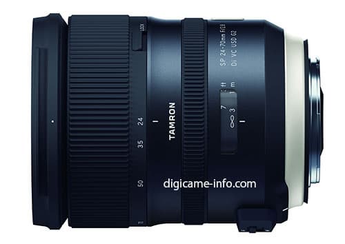 Анонс объектива Tamron SP 24-70mm f/2.8 Di VC USD G2 ожидается на этой неделе