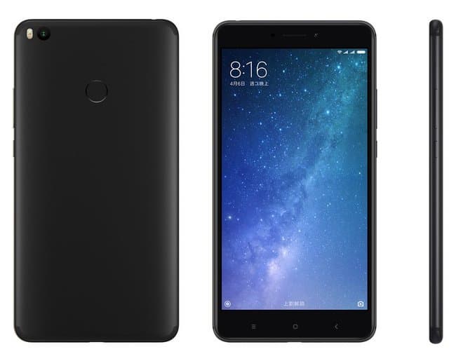 Смартфон Xiaomi Mi Max 2 стал доступен в цвете Matte Black 