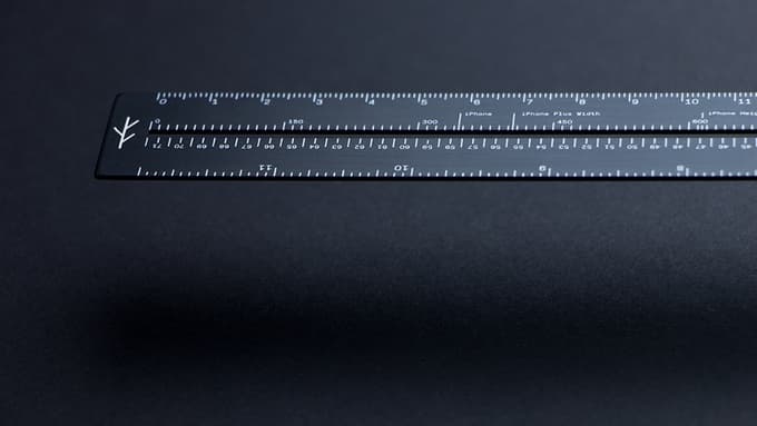 Дизайнерская линейка Lindlund содержит четыре шкалы