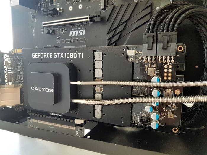 В системе охлаждения NSG S0 используется изменение фазового состояния теплоносителя