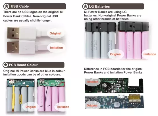 80% портативных аккумуляторов Xiaomi являются поддельными