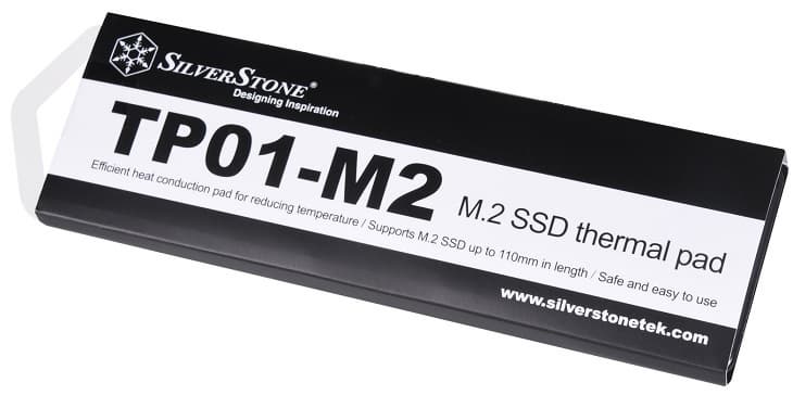 Теплопроводность SilverStone TP01-M2 составляет 4 Вт/(м∙К)