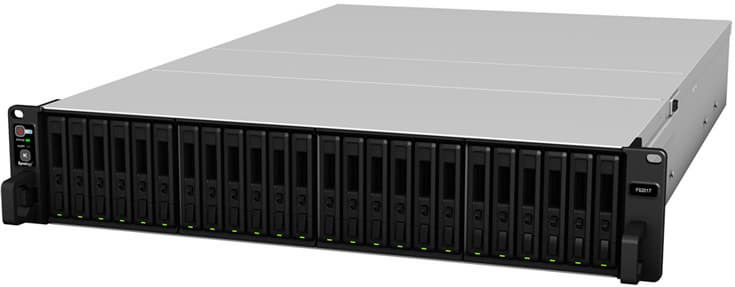 В конфигурацию NAS Synology FlashStation FS2017 входит процессор Intel Xeon D-1541