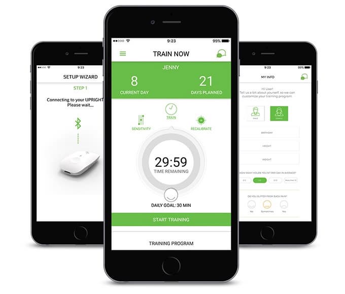 По словам разработчиков, всего две-три недели следования рекомендациям Upright Go достаточно, чтобы улучшить осанку
