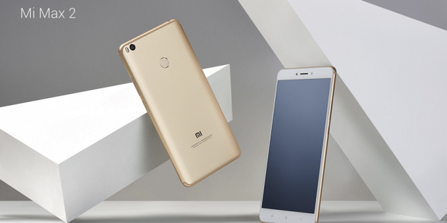 Представлен смартфон Xiaomi Mi Max 2, оснащенный двумя громкоговорителями и аккумулятором емкостью 5300 мА•ч