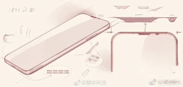 Опубликован эскиз безрамочного смартфона 360 Mobiles