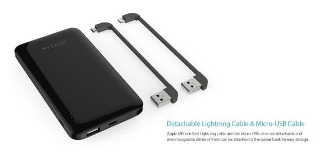 Портативный аккумулятор Dodocool емкостью 10 000 мА•ч получил сертификат MFi