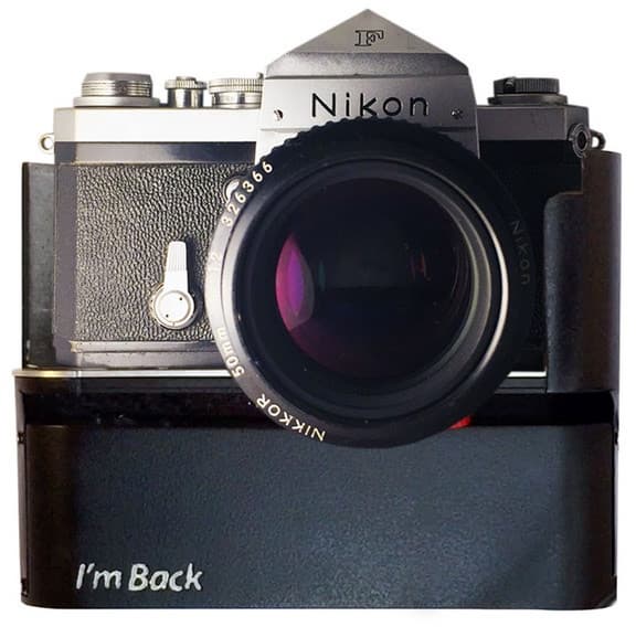 Цифровой задник I’m Back в готовом виде можно заказать за 175 евро