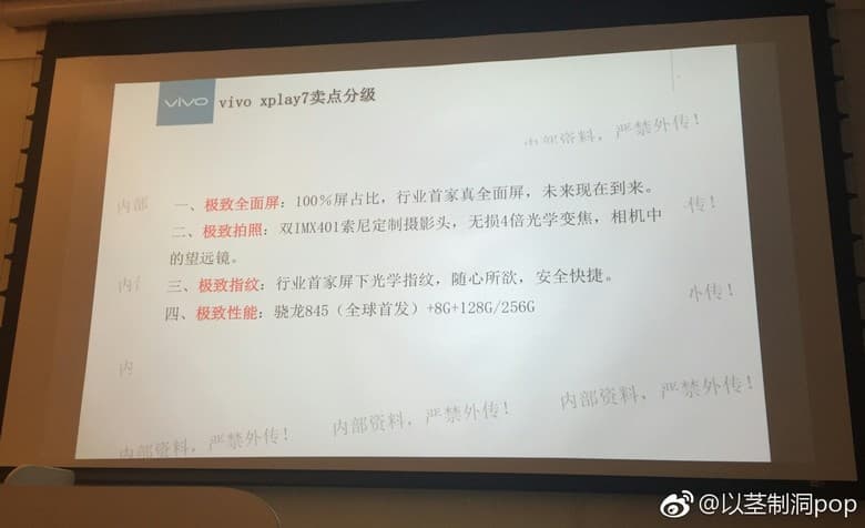 Смартфон Vivo Xplay 7 может получить настоящий безрамочный экран