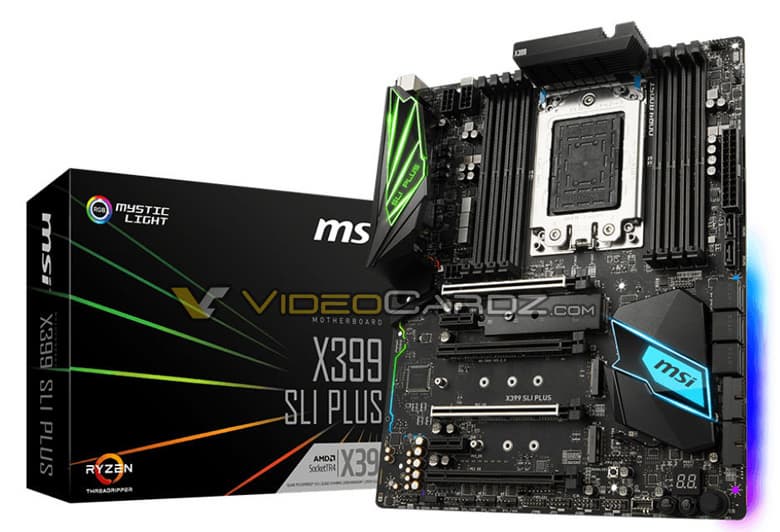 Цена MSI X399 SLI Plus пока неизвестна, но она будет ниже цены MSI X399 Gaming Pro Carbon