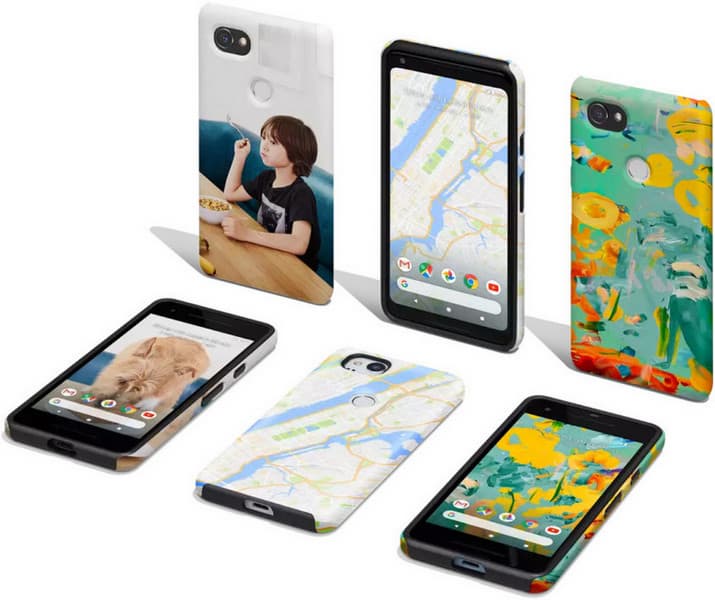 Чехлы Google Live Case для Pixel 2 можно персонализировать на свой вкус