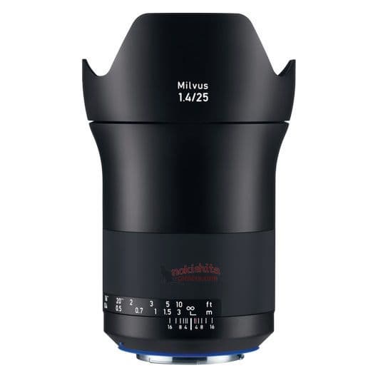 Объектив Zeiss Milvus 1.4/25 будет полнокадровым