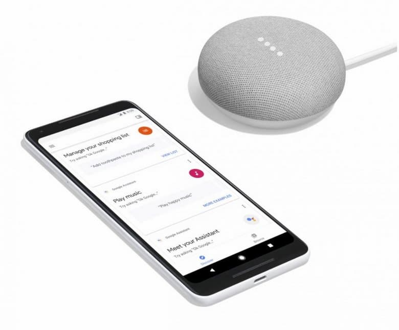 Опубликованы первые изображения АС Google Home Mini, которая поступит в продажу 19 октября по цене $49