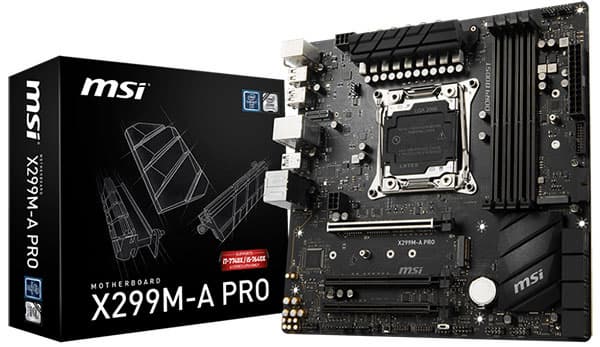 MSI X299M-A Pro