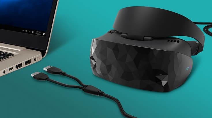 Asus рассказала подробности о гарнитуре Windows Mixed Reality Headset