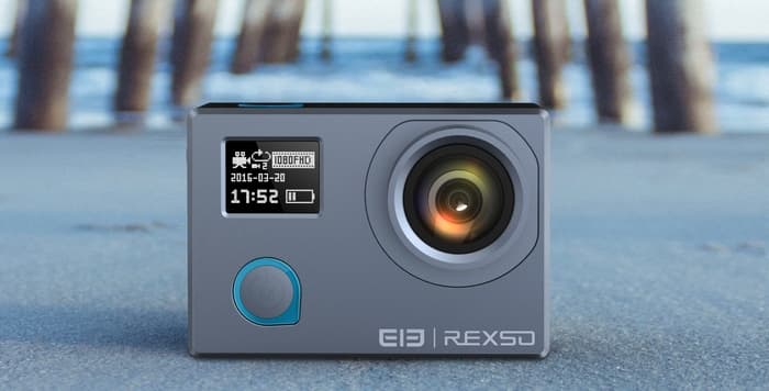 Экшн-камера Elephone Explorer Dual оснащена двумя экранами