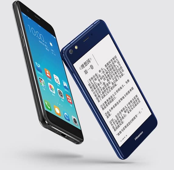 Смартфон Hisense A2 Pro, оснащенный двумя дисплеями, составит конкуренцию YotaPhone 3