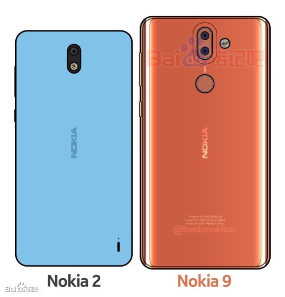 Опубликованы изображения смартфона Nokia 9 