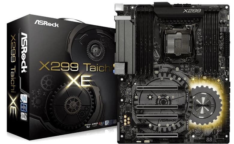 Ожидается, что плата ASRock X299 Taichi XE будет немного дороже модели X299 Taichi
