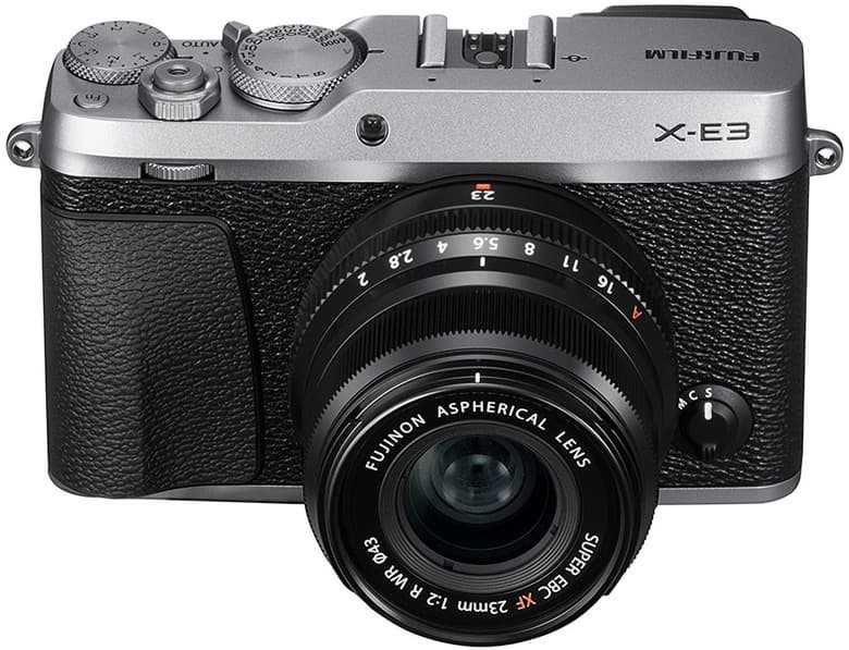 Беззеркальная камера Fujifilm X-E3 стилизована под дальномерный фотоаппарат
