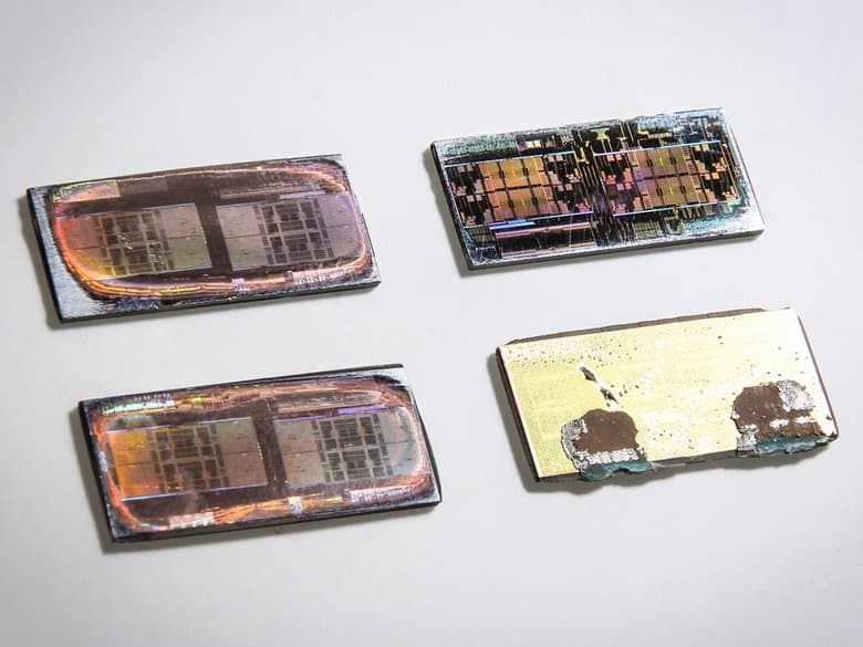 В процессорах AMD Ryzen Threadripper не используется фиктивных кристаллов