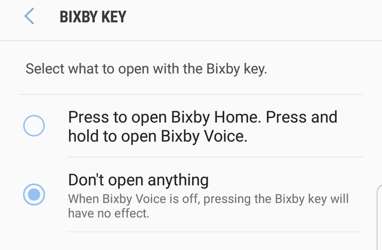 Кнопку Bixby в смартфонах Samsung теперь можно отключить