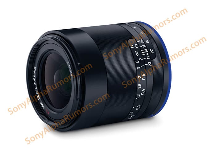 Анонс объектива Zeiss Loxia 25mm f/2.4 ожидается в ближайшие дни
