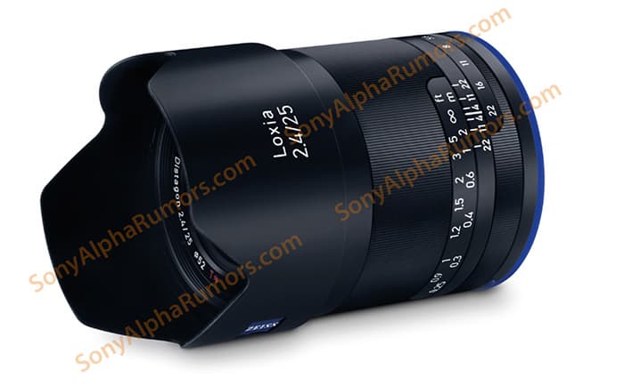 Анонс объектива Zeiss Loxia 25mm f/2.4 ожидается в ближайшие дни