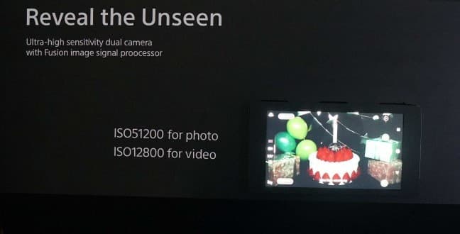 Sony представила сдвоенную камеру для смартфонов, которая может делать снимки со значением ISO 51200